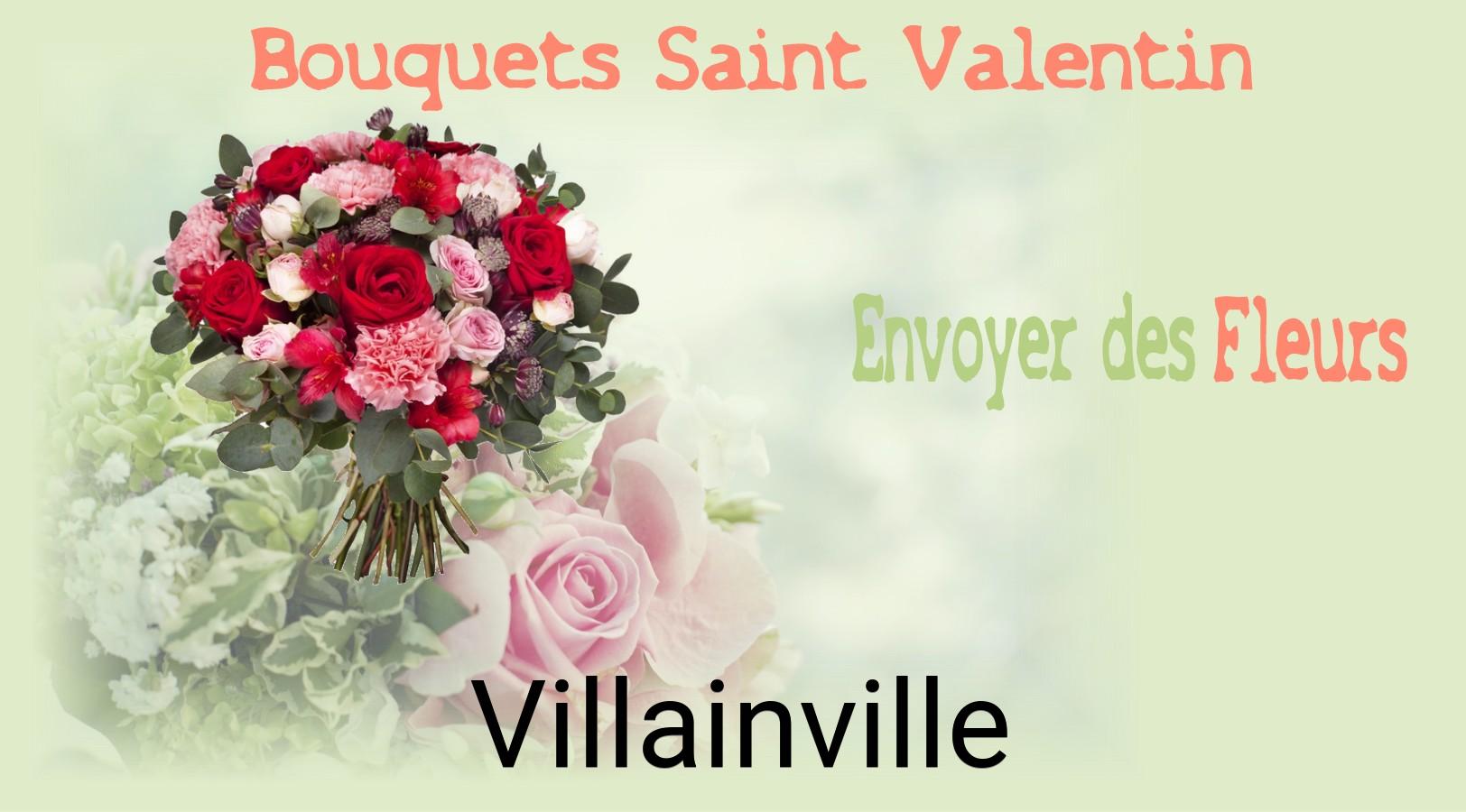 Roses de Saint-Valentin livrées à Villainville